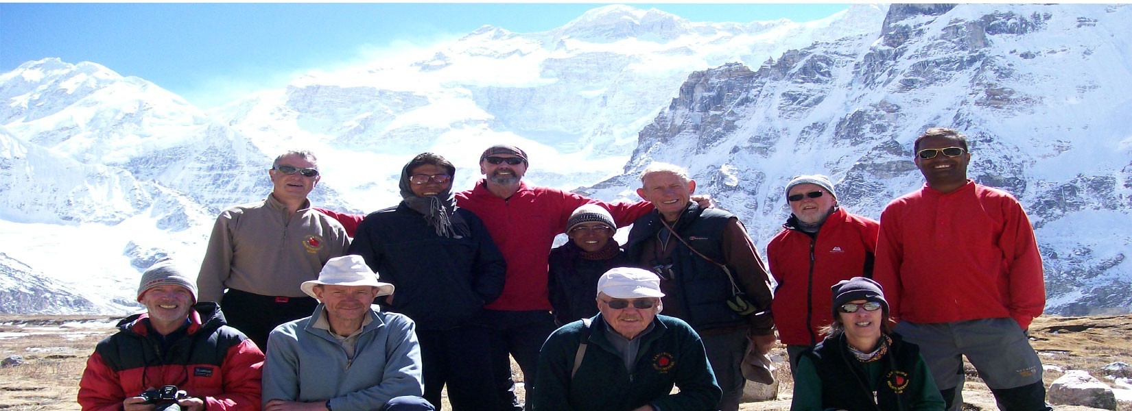 View from pangpema Kanchenjunga B.C